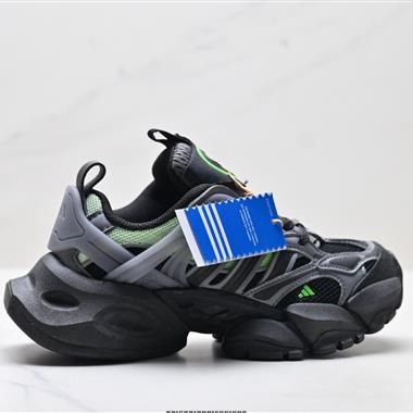 Adidas XLG RUNNER DELUXE系列 低幫增高復古中性休閒運動老爹鞋