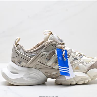 Adidas XLG RUNNER DELUXE系列 低幫增高復古中性休閒運動老爹鞋