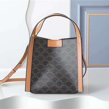 CELINE  2026新款女生時尚包包  尺寸：18.5*21*17CM