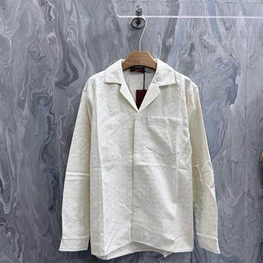 GUCCI   2026春夏季新款長袖襯衫  尺寸偏大