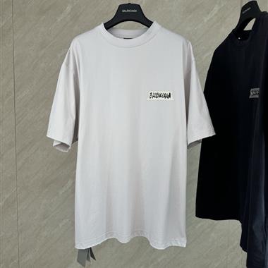 Balenciaga   2026夏季新款短袖T恤  尺寸偏大
