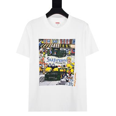 Supreme   2026夏季新款短袖T恤  尺寸偏大