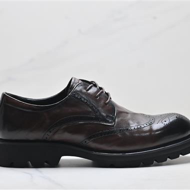 Ecco  Lisbon 都市倫敦系列 通勤百搭皮鞋