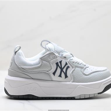 MLB CURVE LINER 百搭舒適休閒潮流厚底增高防滑耐磨 低幫 老爹鞋