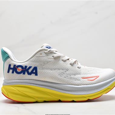 HOKA M CLIFTON 9 輕量低幫戶外越野跑鞋