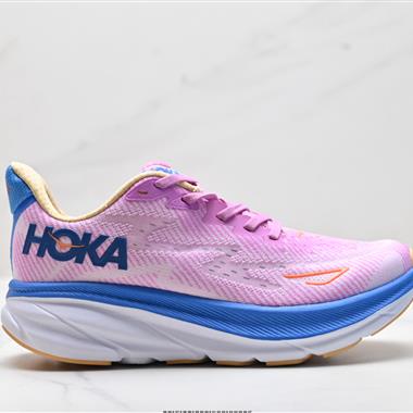 HOKA M CLIFTON 9 輕量低幫戶外越野跑鞋