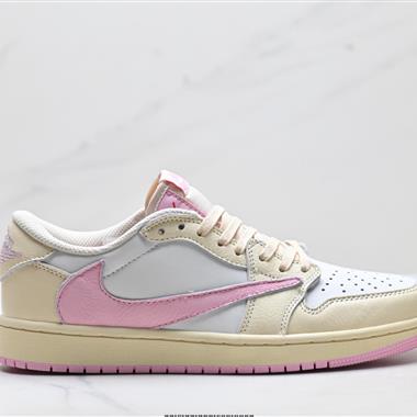 Nike Air Jordan 1 x Travis Scott AJ1 低幫文化籃球鞋