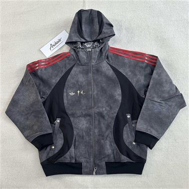 ADIDAS   2026夏季新款皮衣外套