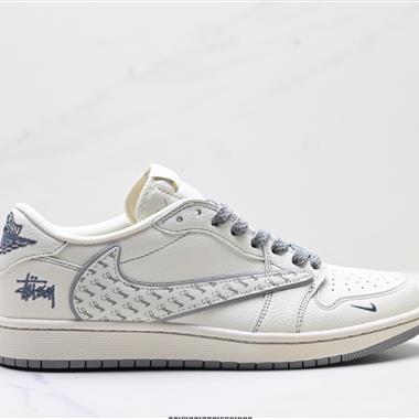 Nike Air Jordan 1 x Travis Scott AJ1 低幫文化籃球鞋