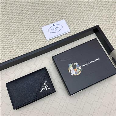 PRADA   2026新款時尚皮夾  尺寸：11*6.5CM