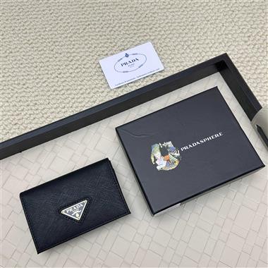PRADA   2026新款時尚皮夾  尺寸：11*6.5CM