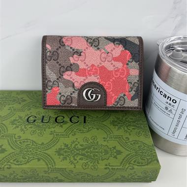 GUCCI   2026新款時尚皮夾  尺寸：11*9*3CM