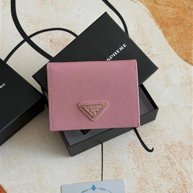 PRADA    2026新款時尚皮夾  尺寸：11.2*9.5CM