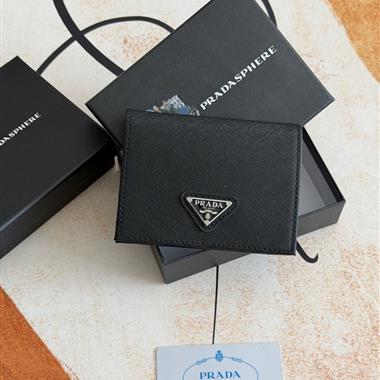 PRADA    2026新款時尚皮夾  尺寸：11.2*9.5CM