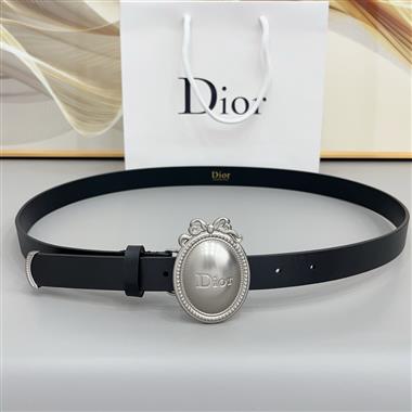 DIOR   2026新款時尚皮帶  2.5CM