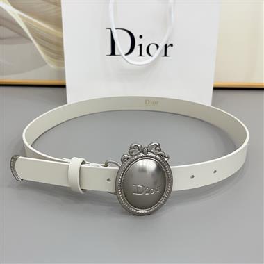 DIOR   2026新款時尚皮帶  2.5CM