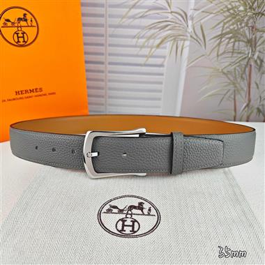 HERMES   2026新款時尚皮帶   3.5CM