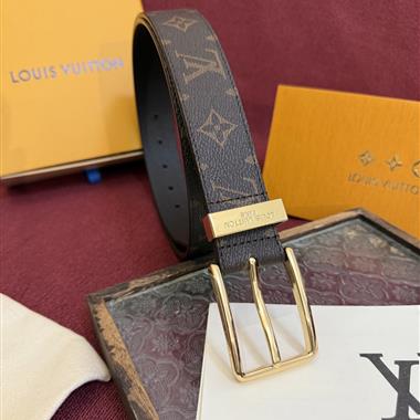 LOUIS VUITTON    2026新款時尚皮帶   3.5CM