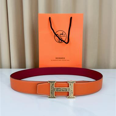 HERMES    2026新款時尚皮帶   3.8CM