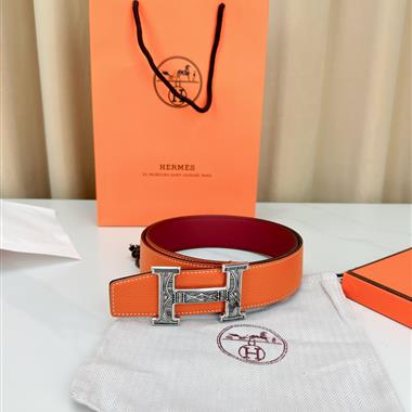 HERMES    2026新款時尚皮帶   3.8CM