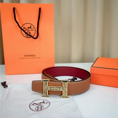HERMES    2026新款時尚皮帶   3.8CM
