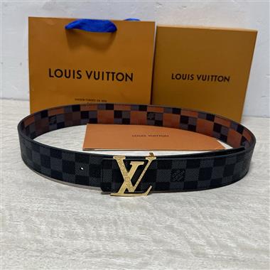 LOUIS VUITTON     2026新款時尚皮帶   4.0CM