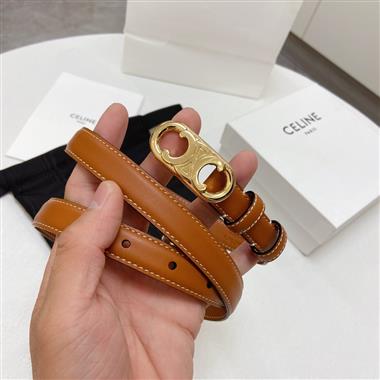 CELINE   2026新款時尚皮帶   1.8CM