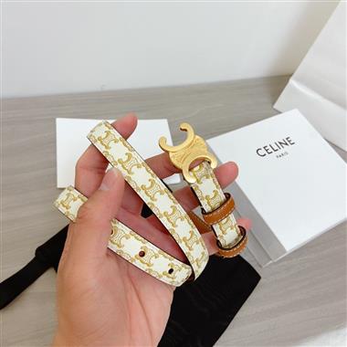 CELINE   2026新款時尚皮帶   1.8CM