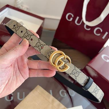 GUCCI   2026新款時尚皮帶   2.0CM