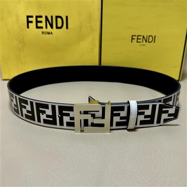 FENDI    2026新款時尚皮帶   3.8CM