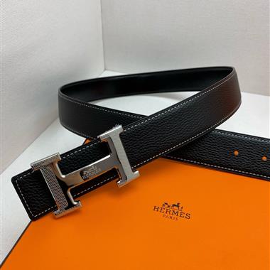 HERMES   2026新款時尚皮帶   3.8CM