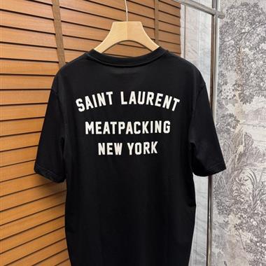 YSL   2026夏季新款短袖T恤