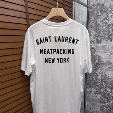YSL   2026夏季新款短袖T恤