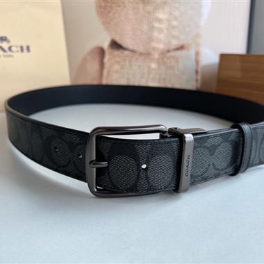 COACH   2026新款時尚皮帶  4.0CM