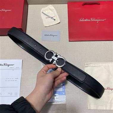 Ferragamo   2026新款時尚皮帶  3.5CM