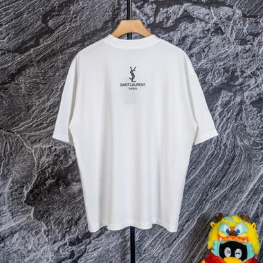YSL  2026夏季新款短袖T恤  尺寸偏大
