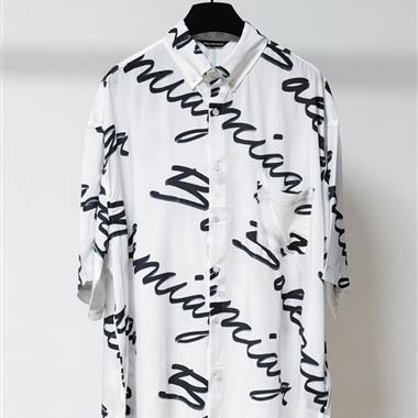 Balenciaga  2026夏季新款長袖襯衫  尺寸偏大