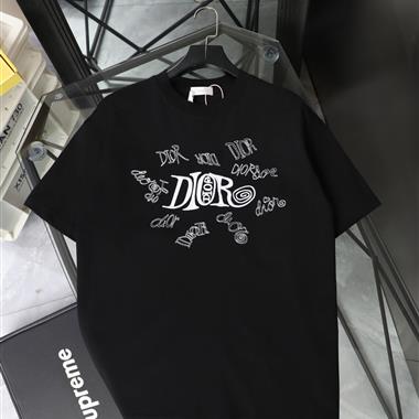 DIOR   2026夏季新款短袖T恤   尺寸偏大