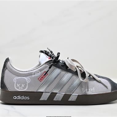 Adidas Vl Court Classic 運動休閒 低幫德訓T頭鞋