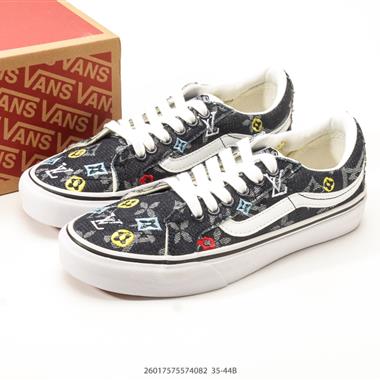 VANS Old Skool 時尚低幫百搭 耐磨防滑 硫化底休閒板鞋