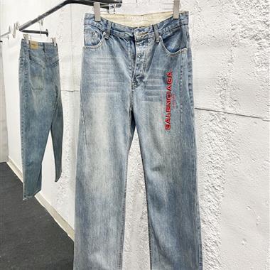 Balenciaga   2026夏季新款休閒牛仔褲