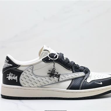 Nike Air Jordan 1 x Travis Scott AJ1 低幫文化籃球鞋