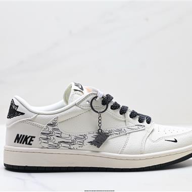 Nike Air Jordan 1 x Travis Scott AJ1 低幫文化籃球鞋