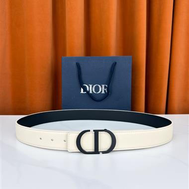 DIOR  2026新款時尚皮帶  3.5CM
