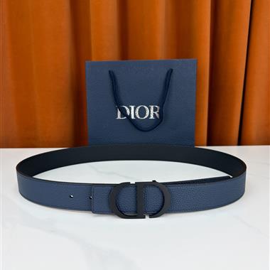 DIOR  2026新款時尚皮帶  3.5CM