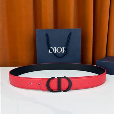 DIOR  2026新款時尚皮帶  3.5CM