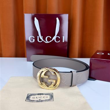 GUCCI   2026新款時尚皮帶  4.0CM