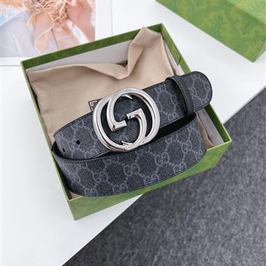 GUCCI   2026新款時尚皮帶  4.0CM