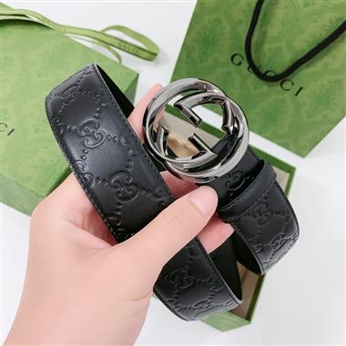 GUCCI   2026新款時尚皮帶  4.0CM