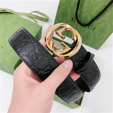 GUCCI   2026新款時尚皮帶  4.0CM